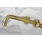 Kingston Brass Roman Tub Faucet, Antique Brass, Wall Mount KS8023DKL - alternate 3